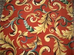 Golden Leaves Design Carpet