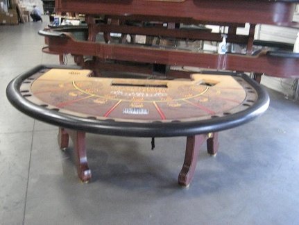7-Slot Mid Baccarat Table