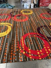 Circle Design Carpet