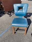 Blue Poker Chair