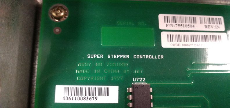IGT S2000 Stepper Board